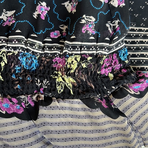 Free People Printed Chiffon Dress - Picture 5 of 5